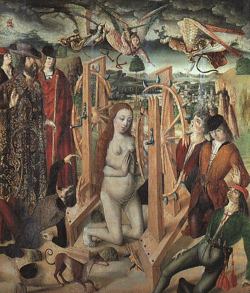 GALLEGO, Fernando The Martyrdom of Saint Catherine Germany oil painting art